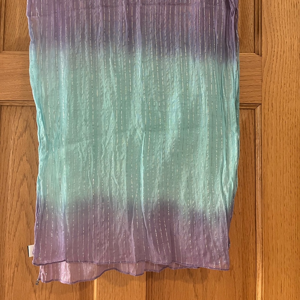 Ombré scarf, wrap